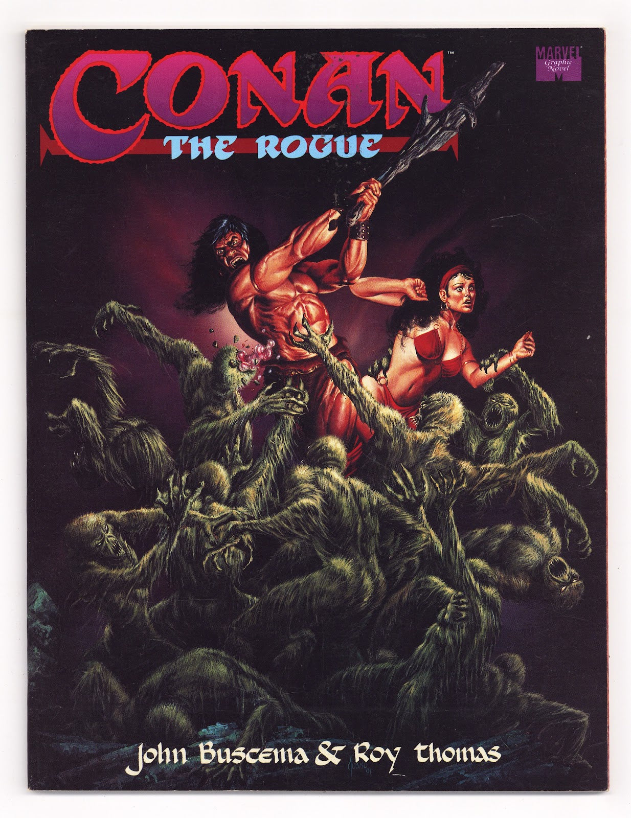 Marvel Graphic Novel 69 FN/VF (7.0) Conan the Rogue (1991) 