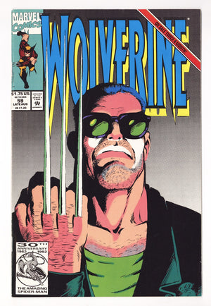Wolverine Vol 2 59  High Grade   (1992)