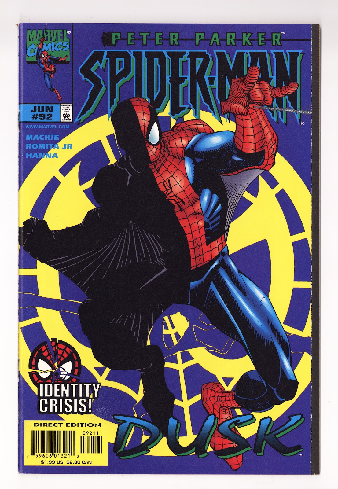 Spider-Man Vol 1 92 High Grade (1998) 