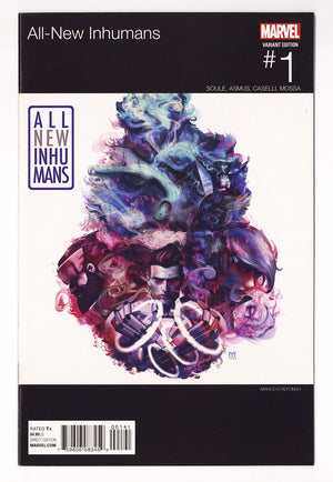 All-New Inhumans 1 High Grade (2016) D’Alfonso Hip-Hop Variant