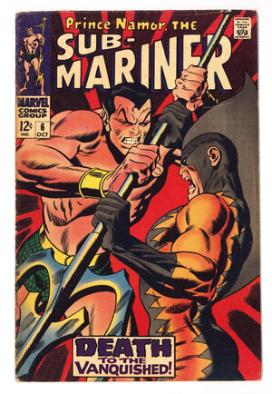 Sub-Mariner Vol 1 6 VG/FN (5.0) (1968)