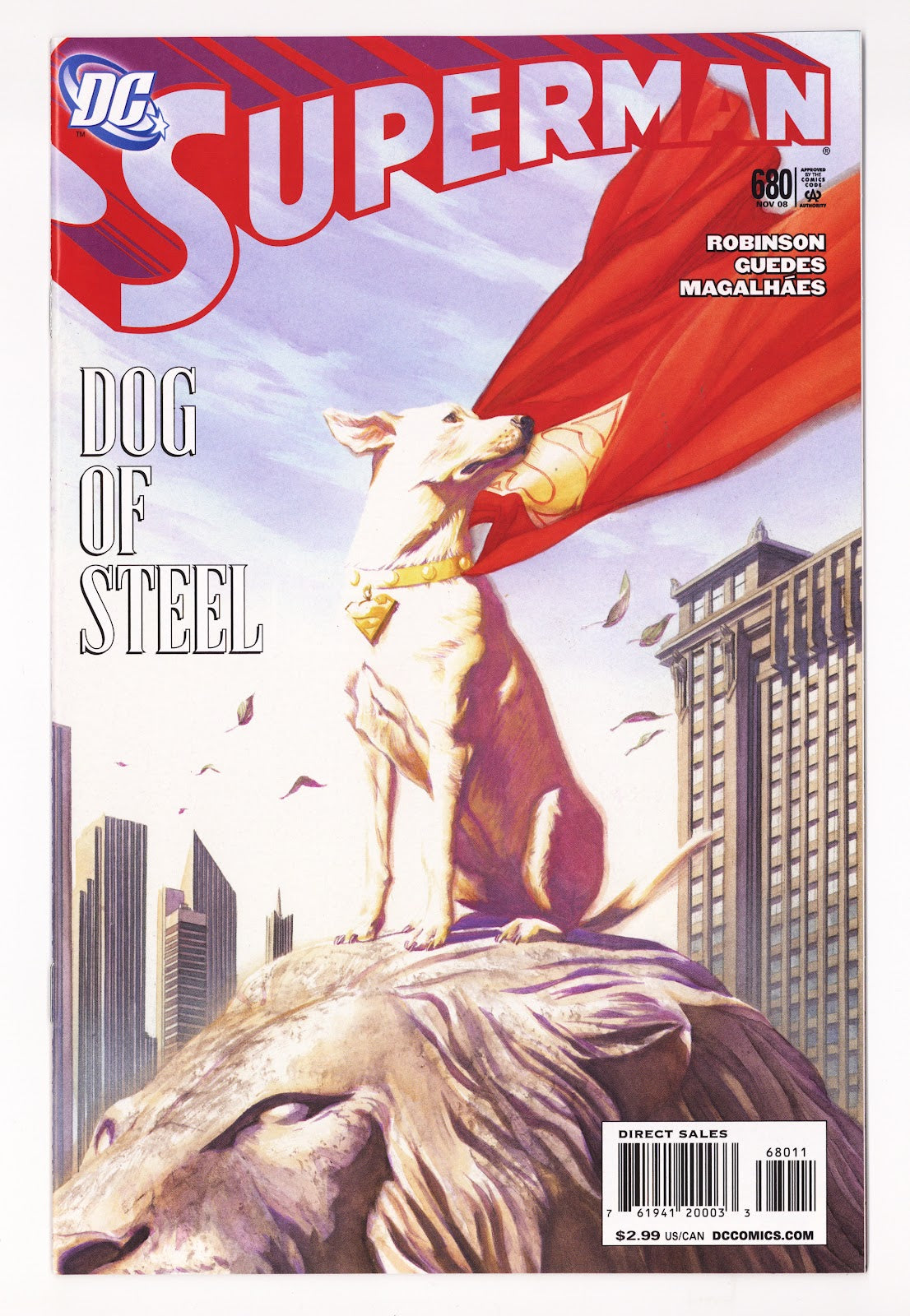 Superman Vol 1 680  NM- (9.2)   (2008) Sales     