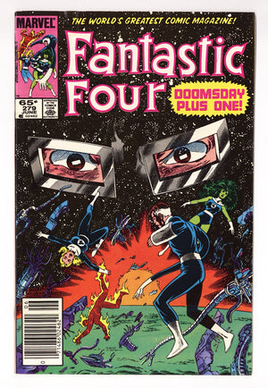 Fantastic Four Vol 1 279 Low Grade (1985) Newsstand