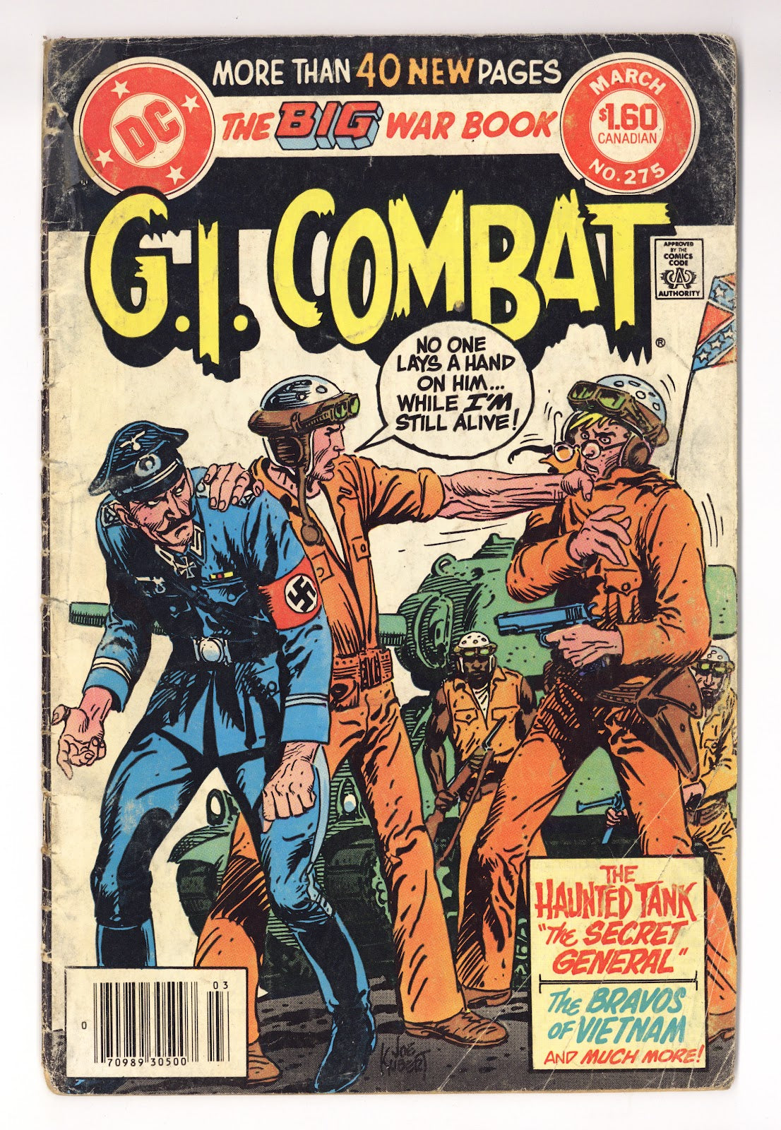 G.I. Combat Vol 1 275  Very Low Grade   (1985)   Canadian Price Variant