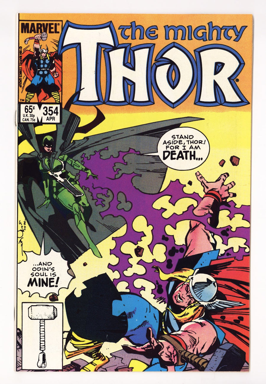 Thor Vol 1 354 High Grade (1985) Direct 