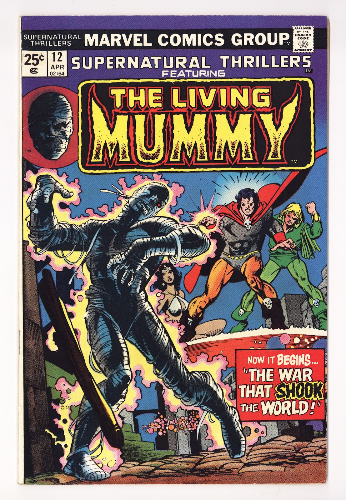 Supernatural Thrillers 12 FN- (5.5) (1975) 