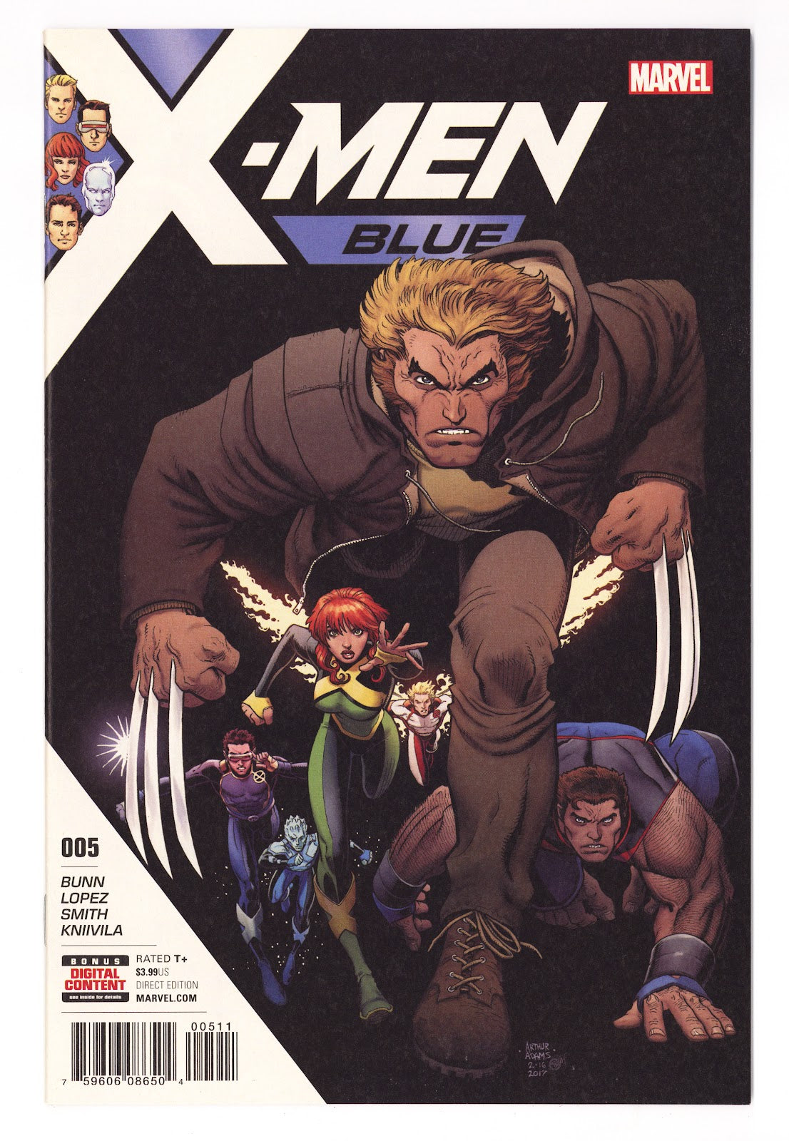 X-Men: Blue 5 High Grade (2017) 