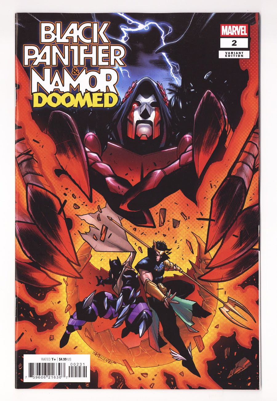 Black Panther / Namor: Doomed #2 (2026) Nesi Variant