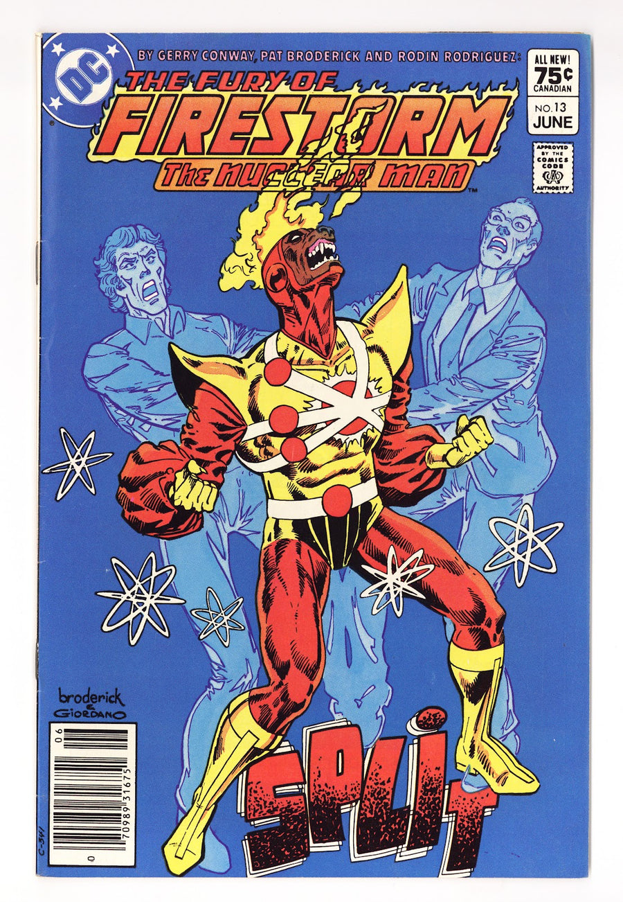 The Fury of Firestorm Vol 2 13  Mid Grade   (1983)   Canadian Price Variant