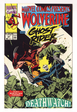 Marvel Comics Presents Vol 1 67  Mid Grade   (1990)   Newsstand
