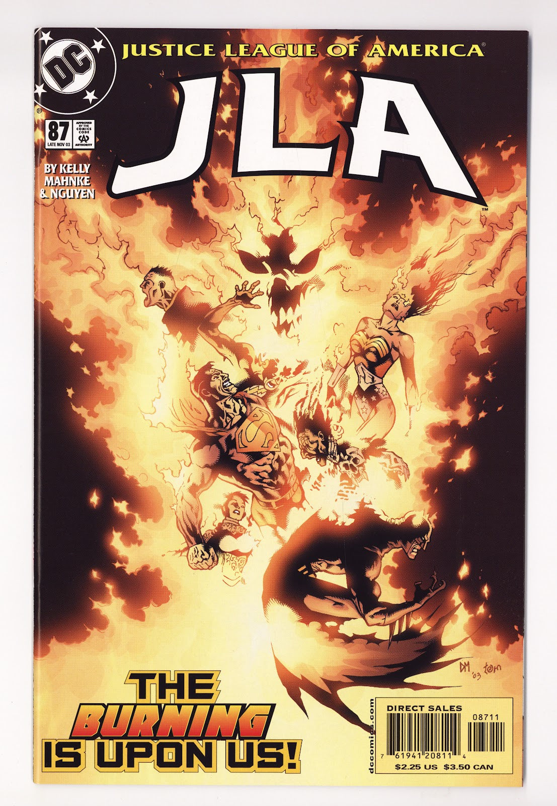 JLA 87 High Grade (2003) Direct Sales 