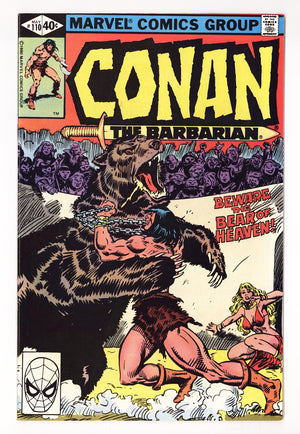 Conan the Barbarian Vol 1 110  High Grade   (1980)