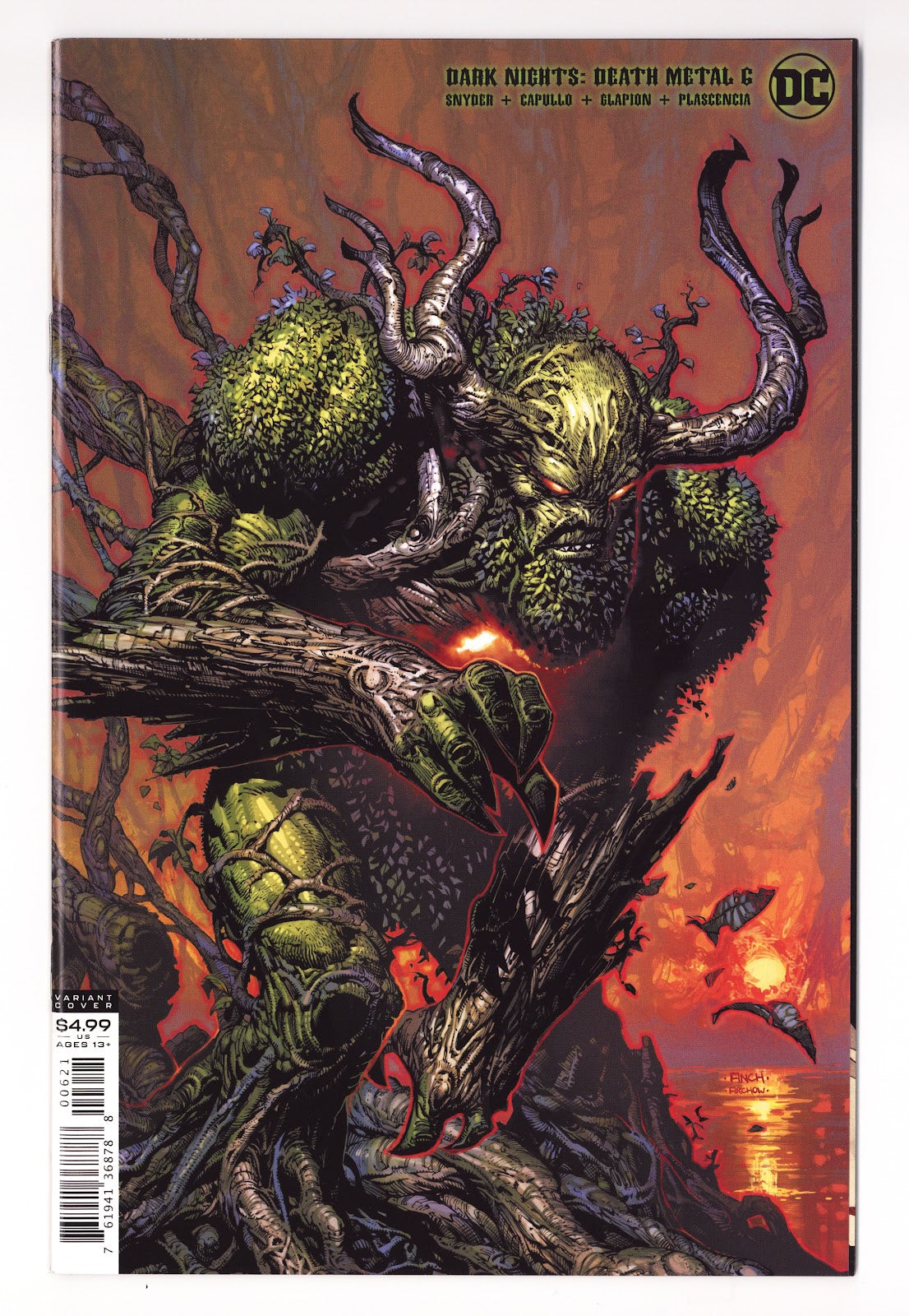 Dark Nights: Death Metal   6  High Grade   (2021) Finch   Variant