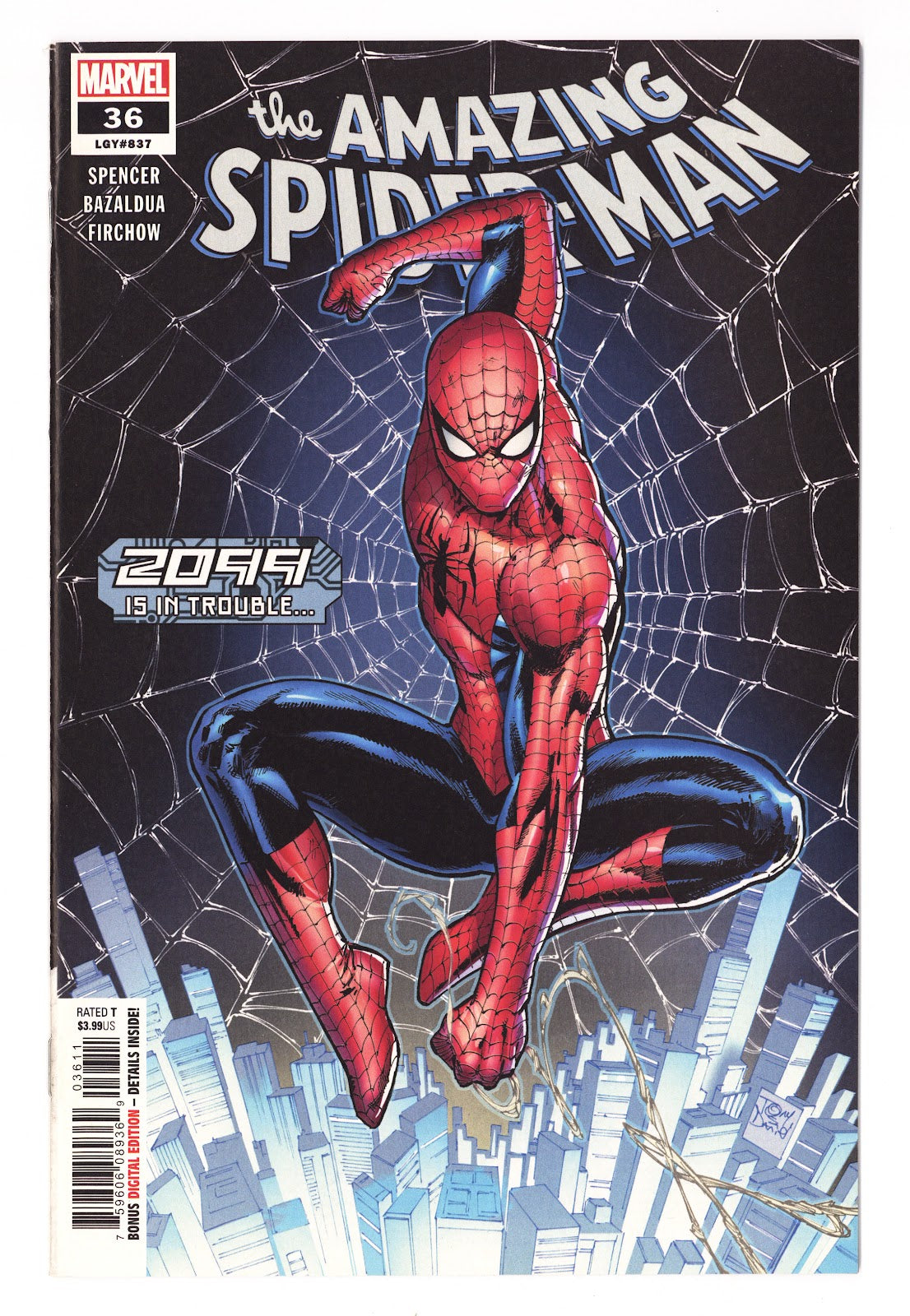 Amazing Spider-Man Vol 5 36 (837) High Grade (2020) 