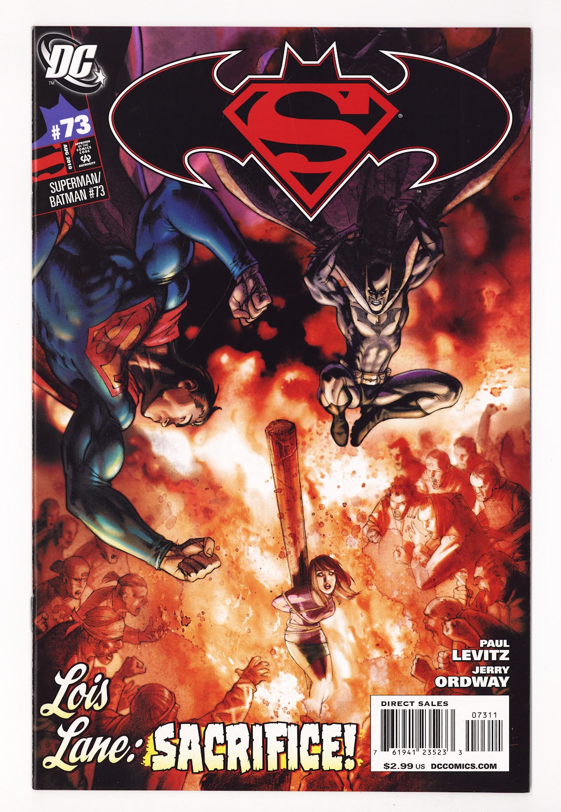 Superman / Batman   73  High Grade   (2010)   Direct Sales  