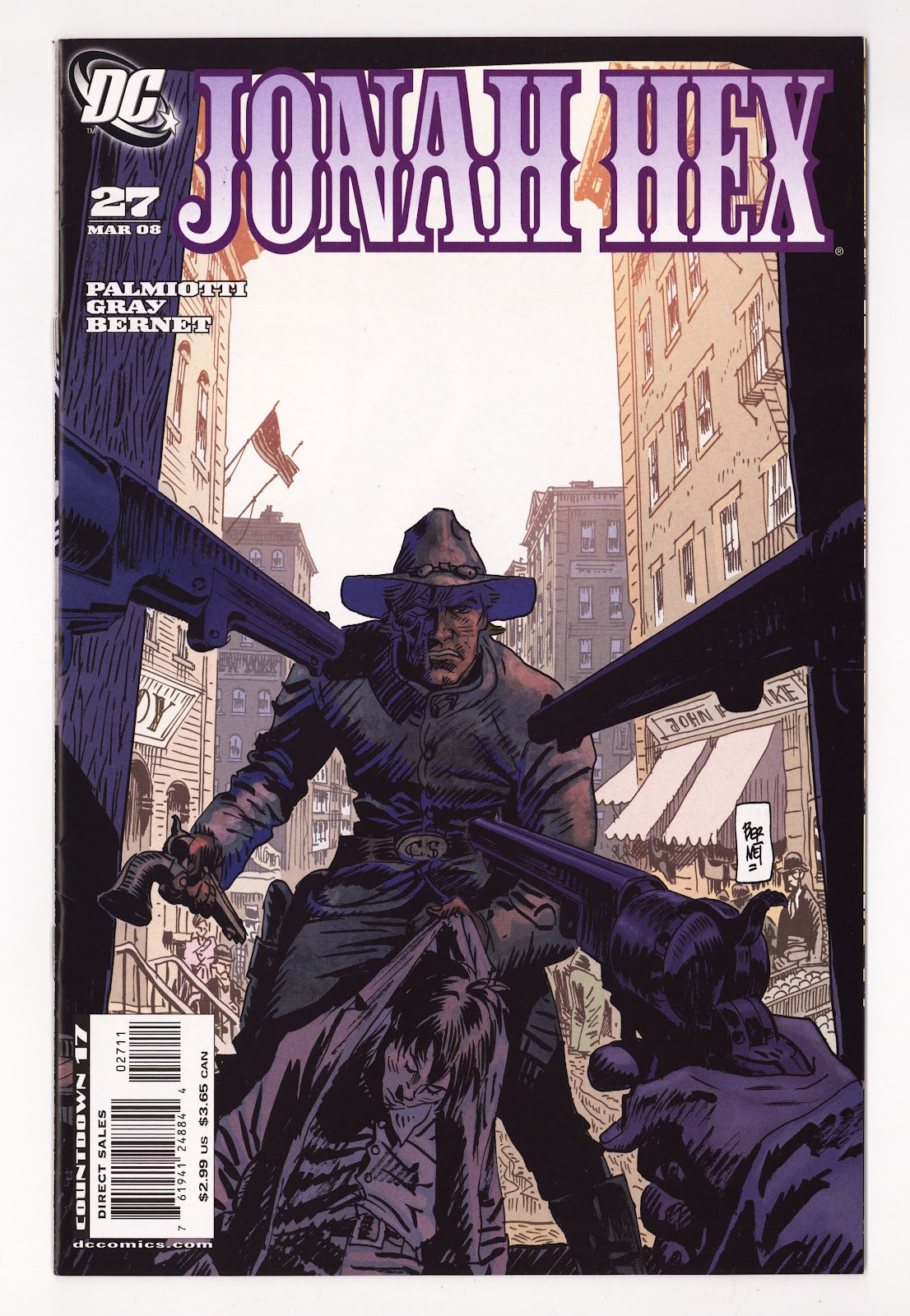 Jonah Hex Vol 2 27  Mid Grade   (2008)     