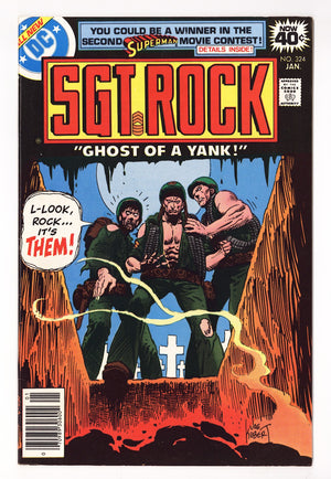 Sgt. Rock Vol 1 324  Mid Grade   (1979)