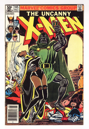The Uncanny X-Men Vol 1 145  FN- (5.5)   (1981)   Newsstand
