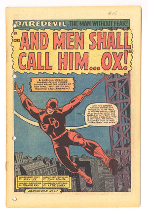 Daredevil Vol 1 15 Coverless (1966)