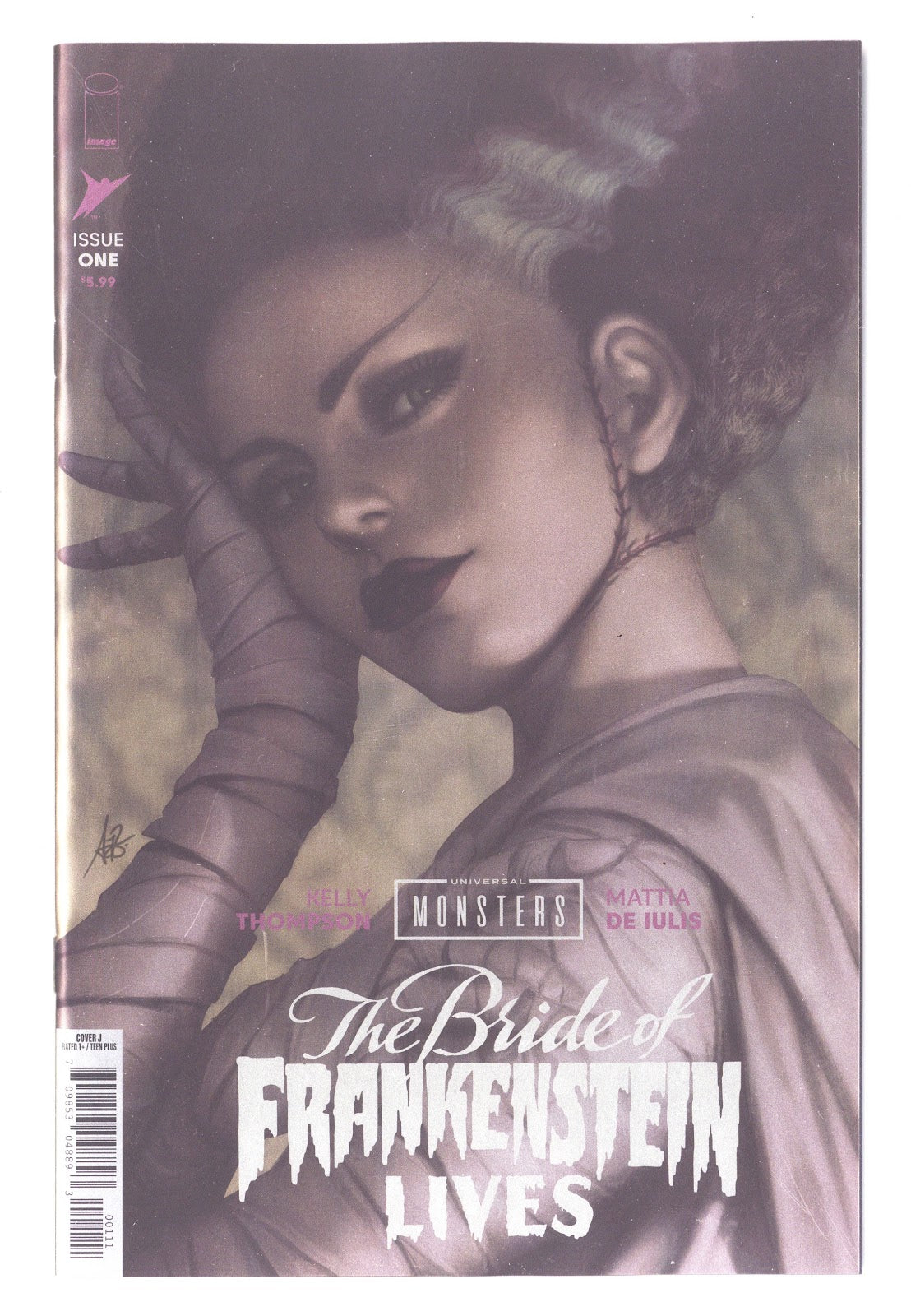 Universal Monsters the Bride of Frankenstein Lives #1 (2026) Lau Foil Variant
