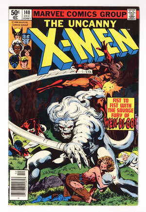The X-Men Vol 1 140  VF- (7.5)   (1980)   Newsstand