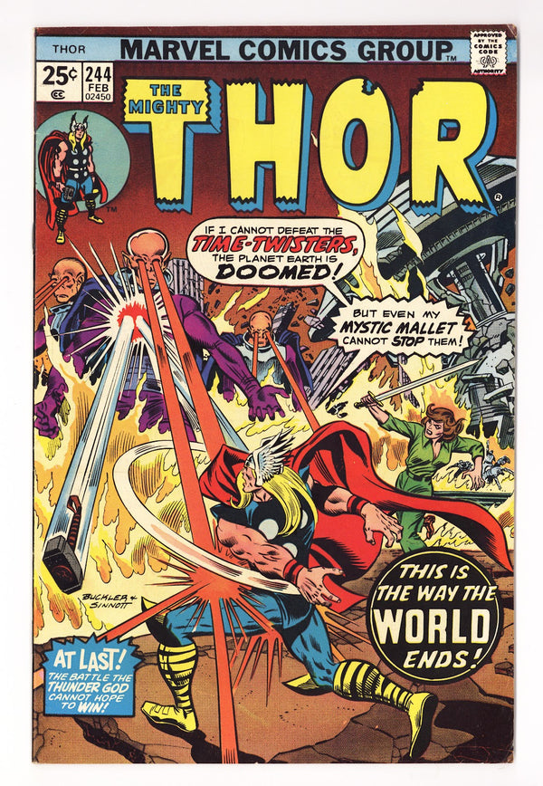 Thor Vol 1 244  Mid Grade   (1976)