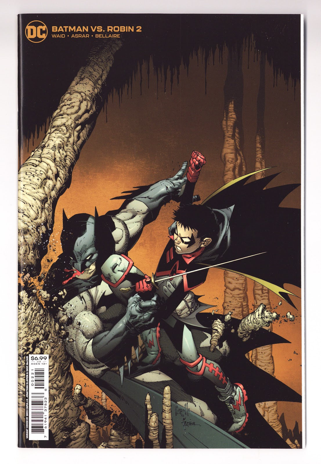 Batman vs. Robin 2 High Grade (2022) Capullo Variant 