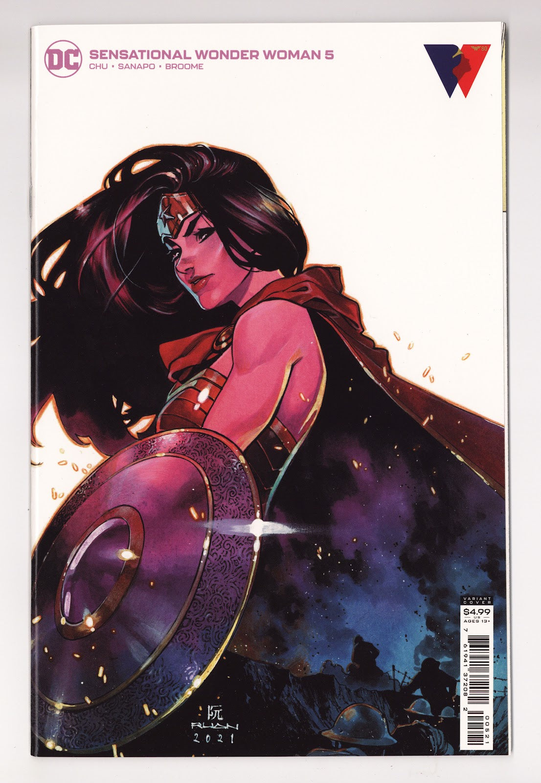 Sensational Wonder Woman 5 High Grade (2021) Ruan Variant 