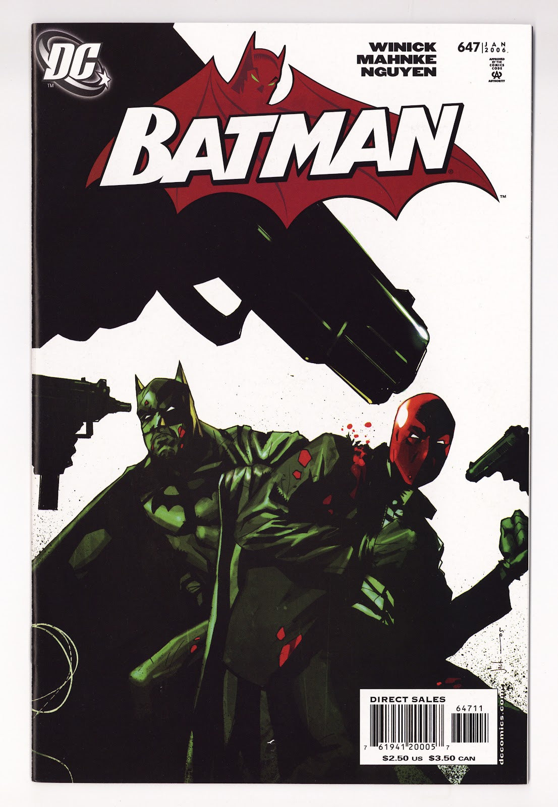Batman Vol 1 647 High Grade (2006) Direct Sales 