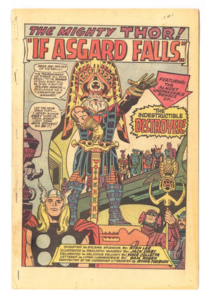 Journey into Mystery Vol 1 111 Coverless, Last Page Missing (1964)