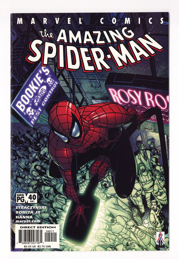 The Amazing Spider-Man Vol 2 40 (481) High Grade (2002)