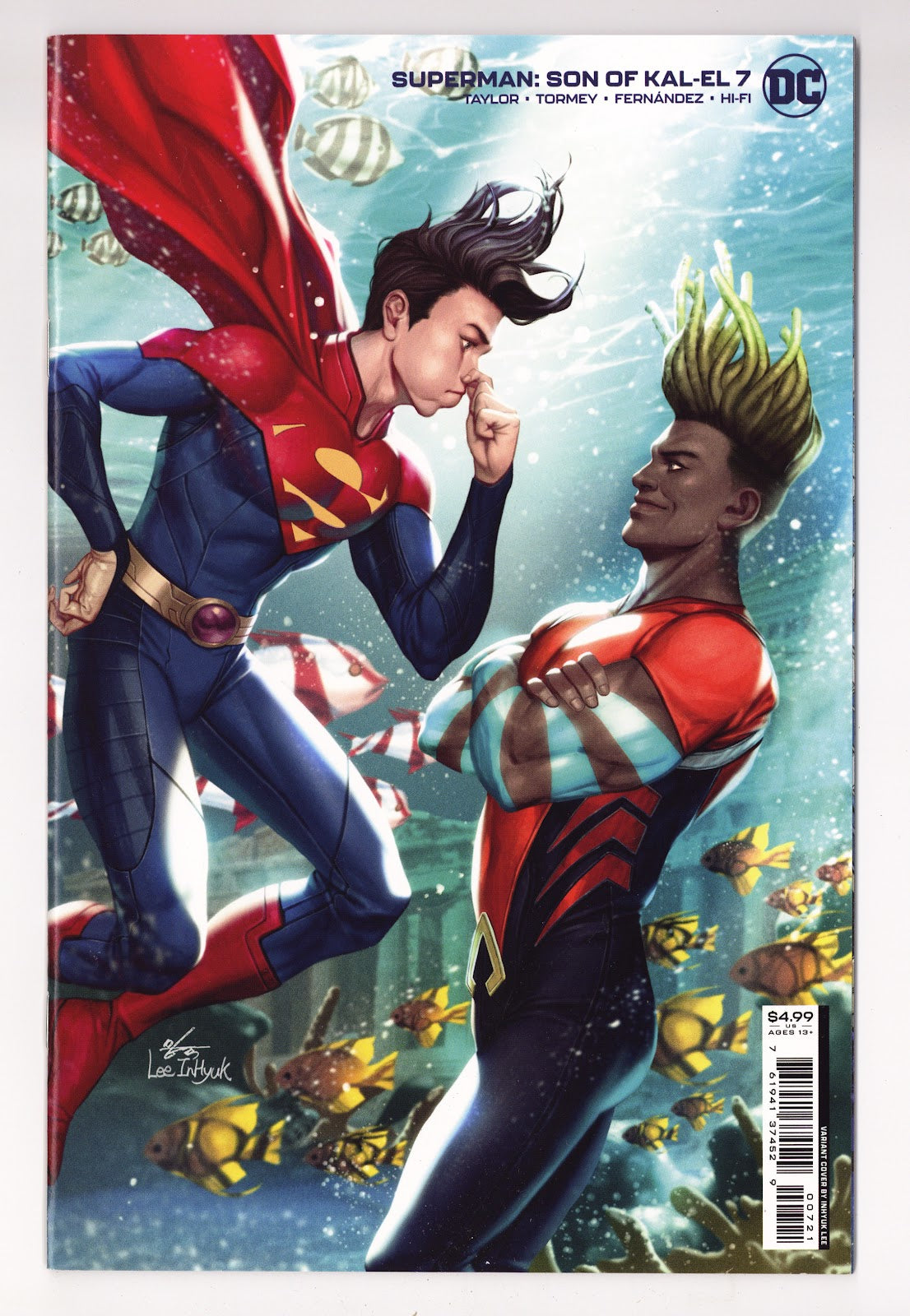 Superman: Son of Kal-El 7 High Grade (2022) Lee Variant 