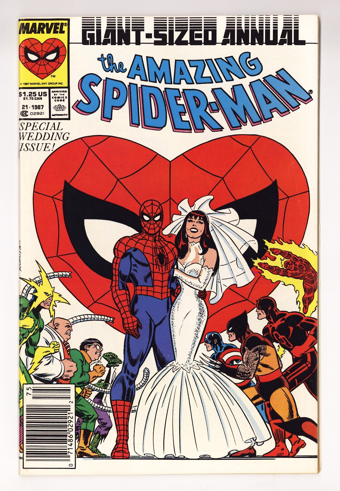 The Amazing Spider-Man Annual Vol 1 21  FN+ (6.5)   (1987)   Newsstand