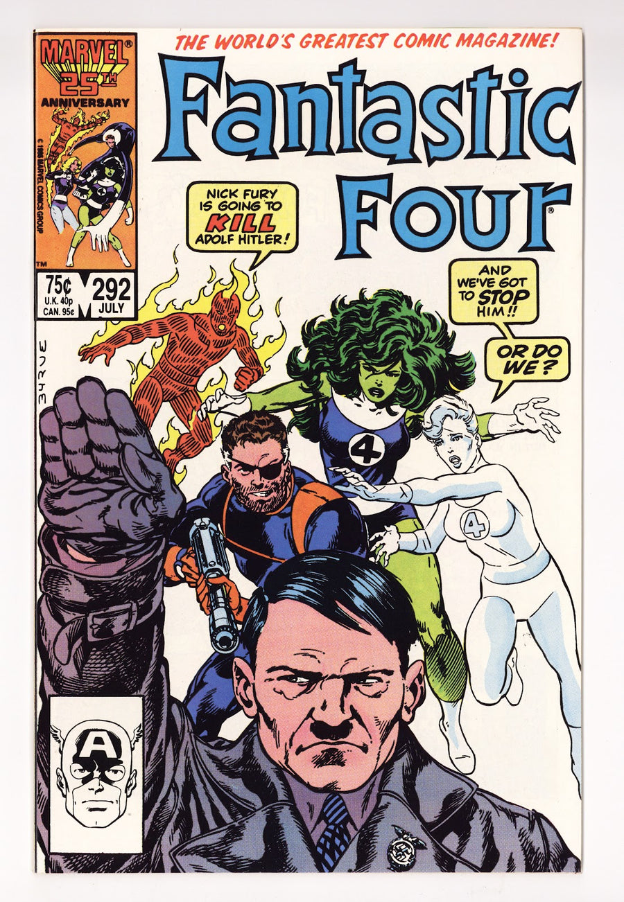 Fantastic Four Vol 1 292 High Grade (1986) 