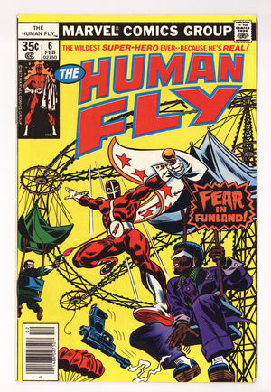 The Human Fly Vol 1 6  Mid Grade   (1978)