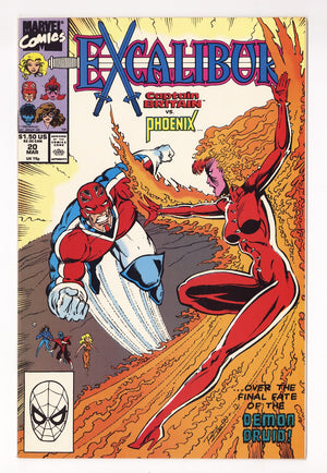 Excalibur Vol 1 20 High Grade (1990) Direct