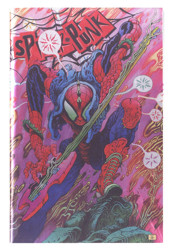 Spider-Punk: Arms Race 1 High Grade (2024) Bertram Foil Variant