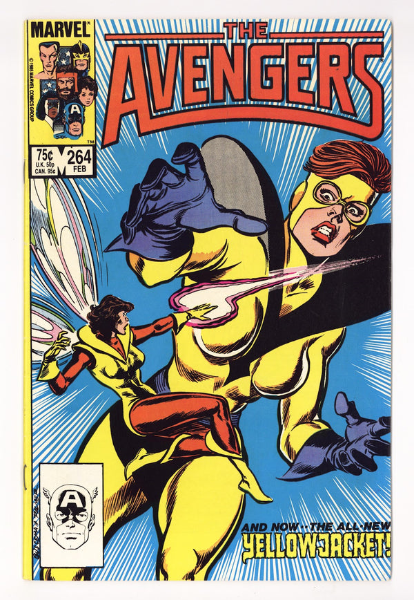 The Avengers Vol 1 264  Mid Grade   (1986)   Direct