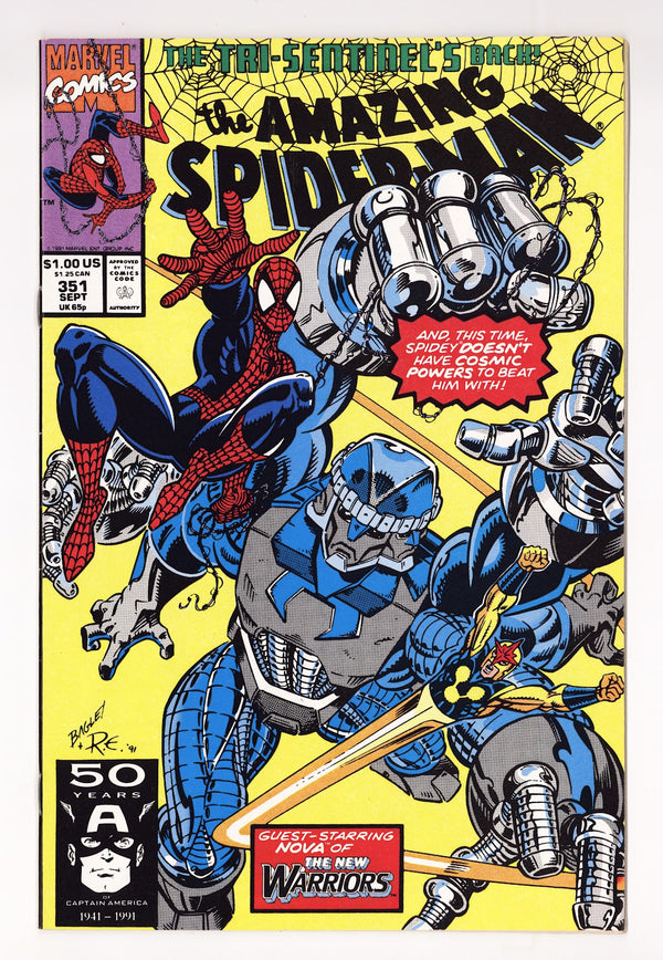 The Amazing Spider-Man Vol 1 351 High Grade (1991)