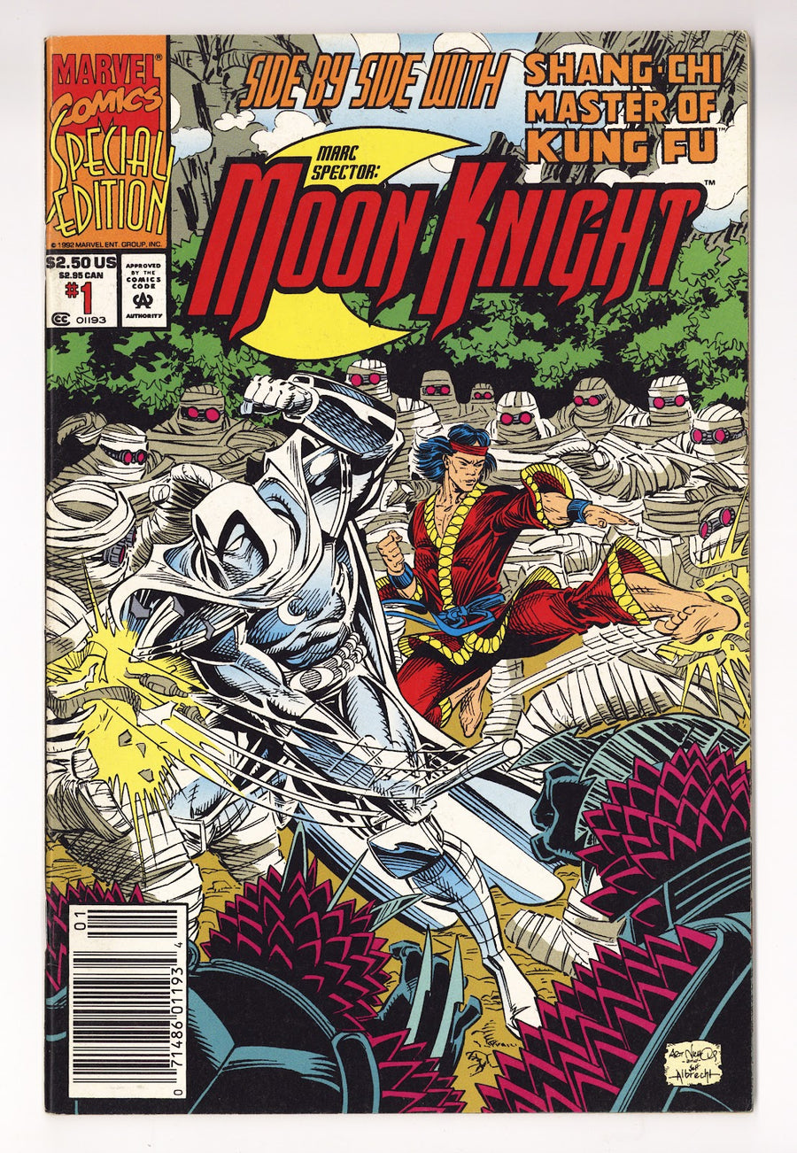 Moon Knight Special Vol 1 1  High Grade   (1992)   Newsstand  