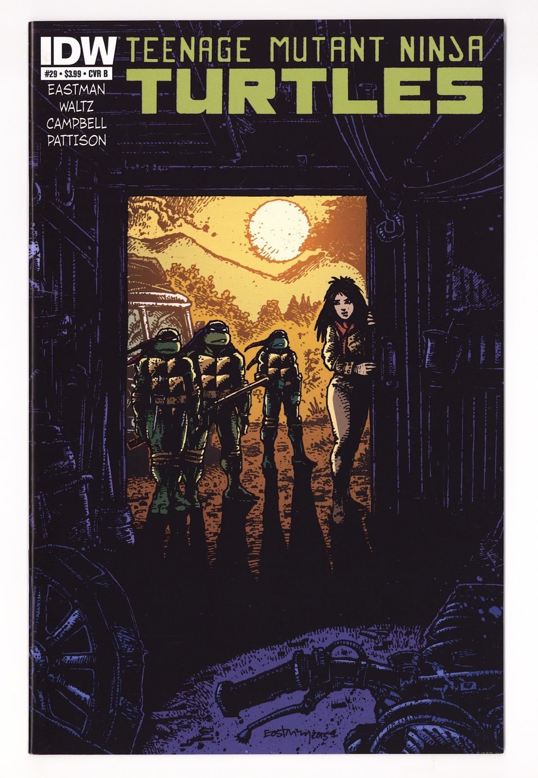 Teenage Mutant Ninja Turtles Vol 5 29 High Grade (2013) Eastman Variant 