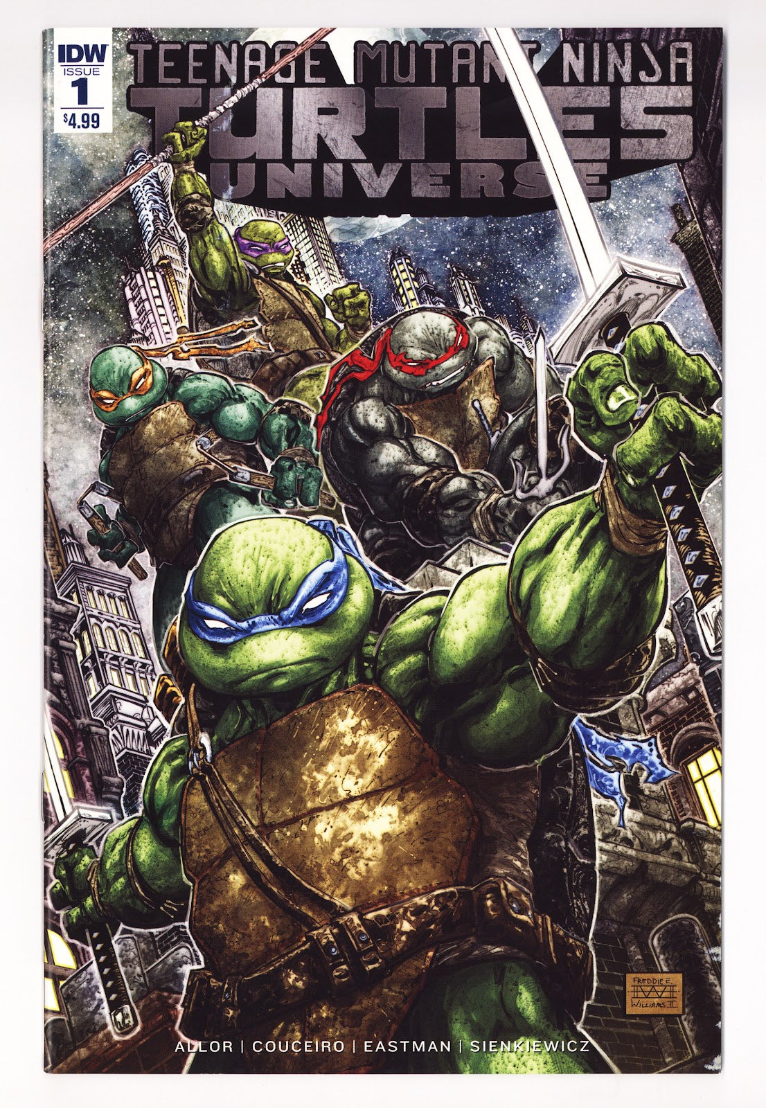 Teenage Mutant Ninja Turtles Universe 1 High Grade (2016) 