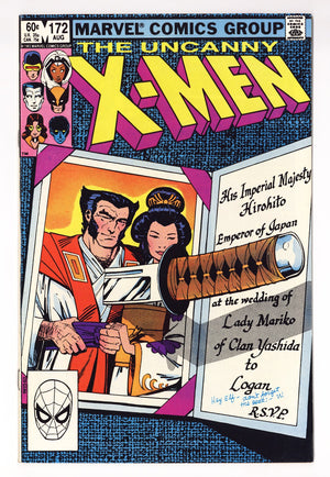 The Uncanny X-Men Vol 1 172  VF (8.0)   (1983)