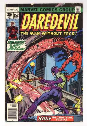 Daredevil Vol 1 152  Very Low Grade   (1978)