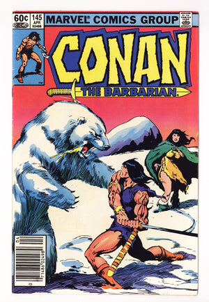 Conan the Barbarian Vol 1 145  Mid Grade   (1983)   Newsstand