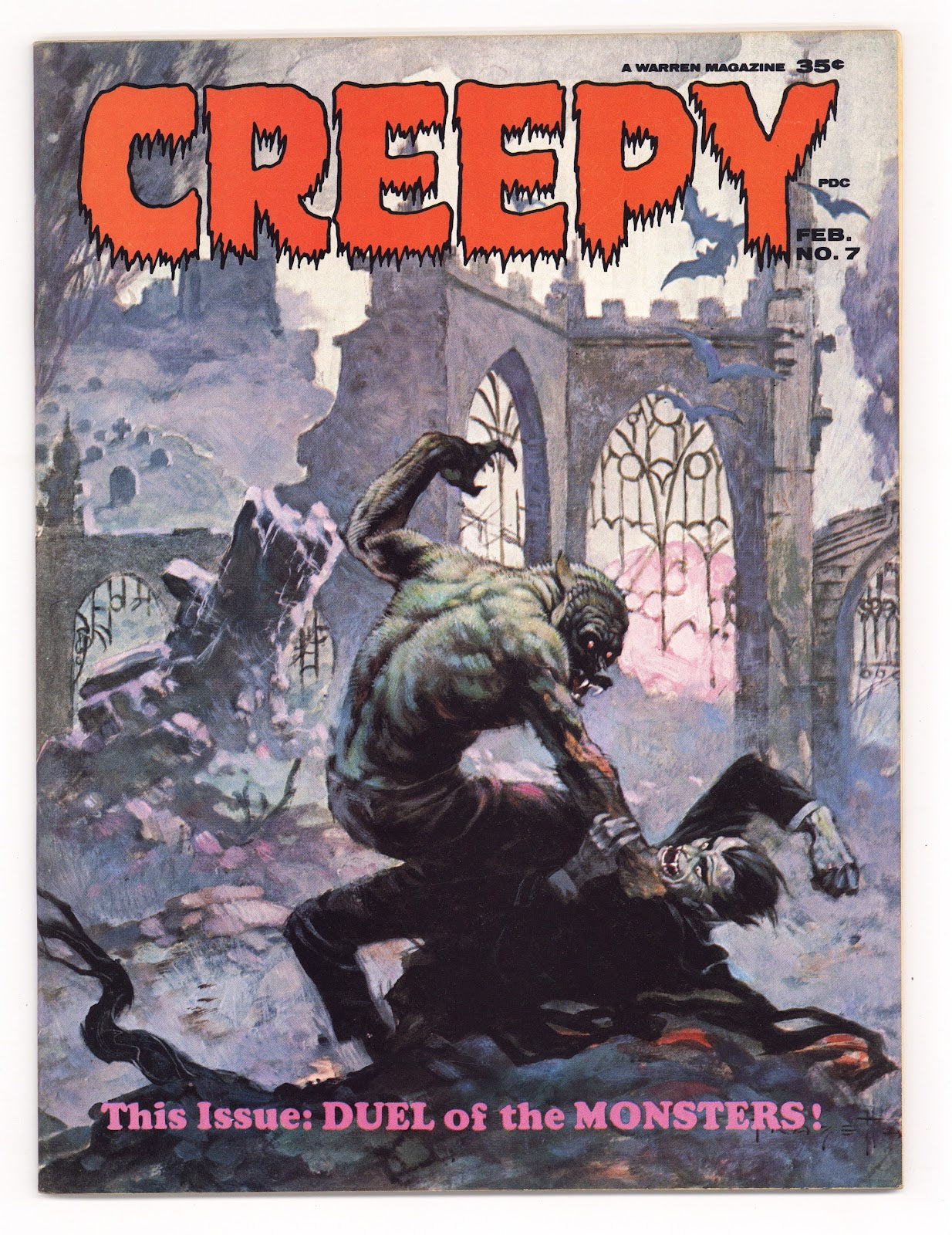 Creepy 7 VF (8.0) (1966) 