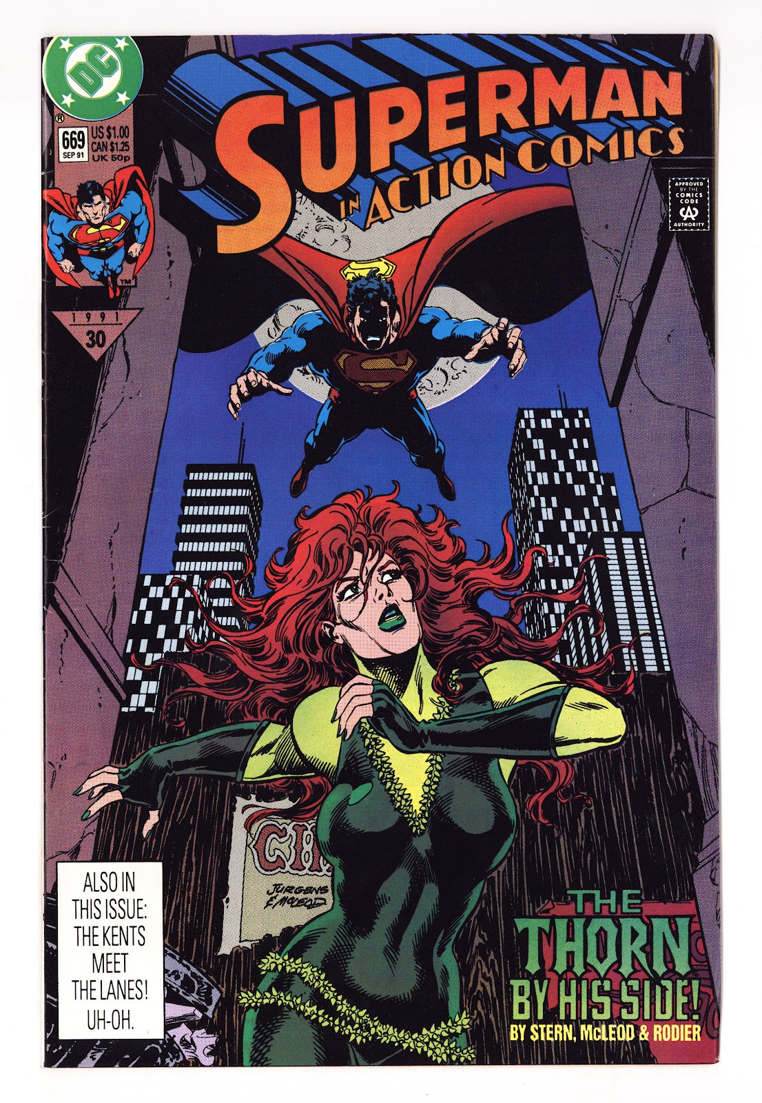 Action Comics Vol 1 669 Mid Grade (1991) 