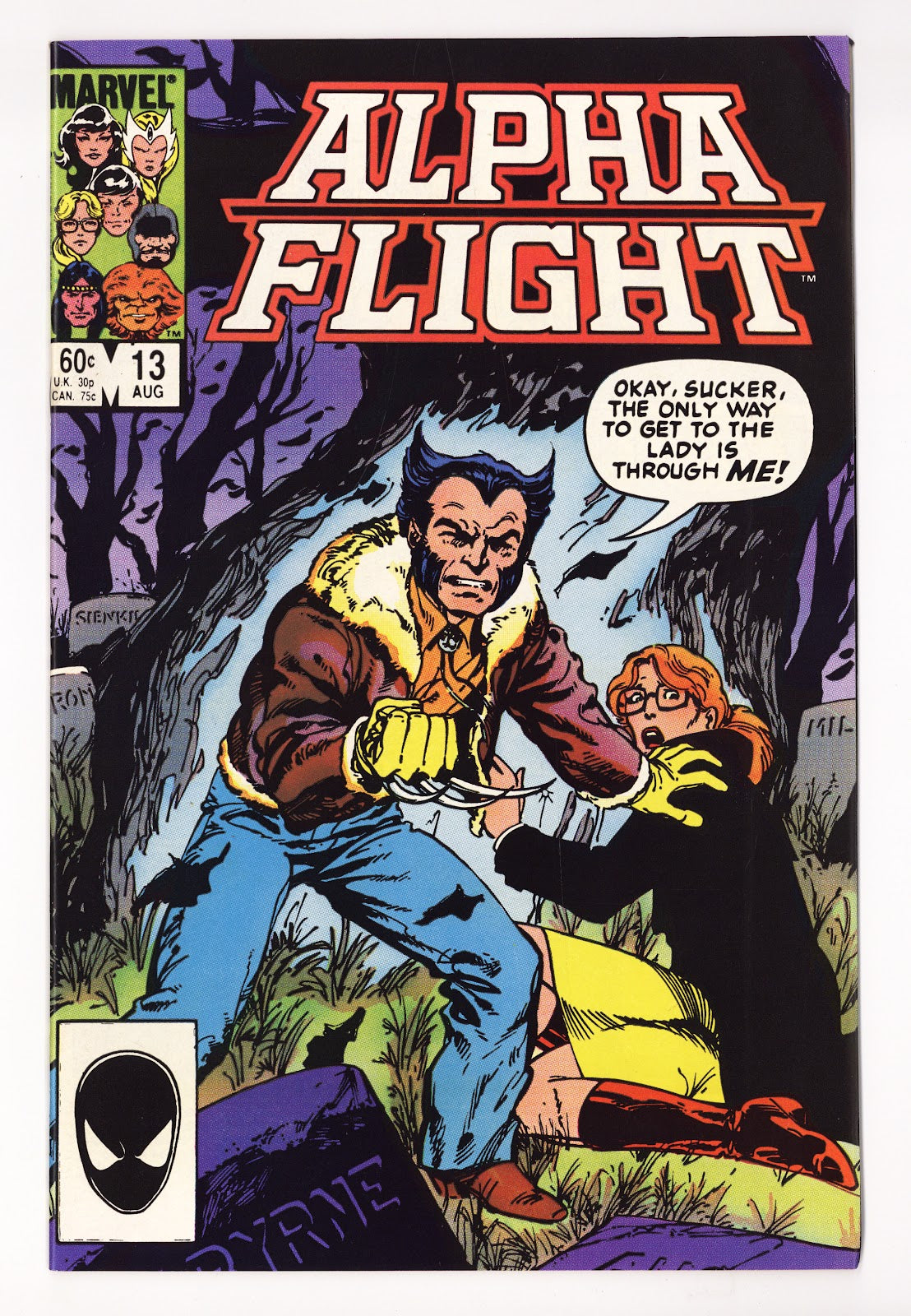 Alpha Flight Vol 1 13 High Grade (1984) Direct 