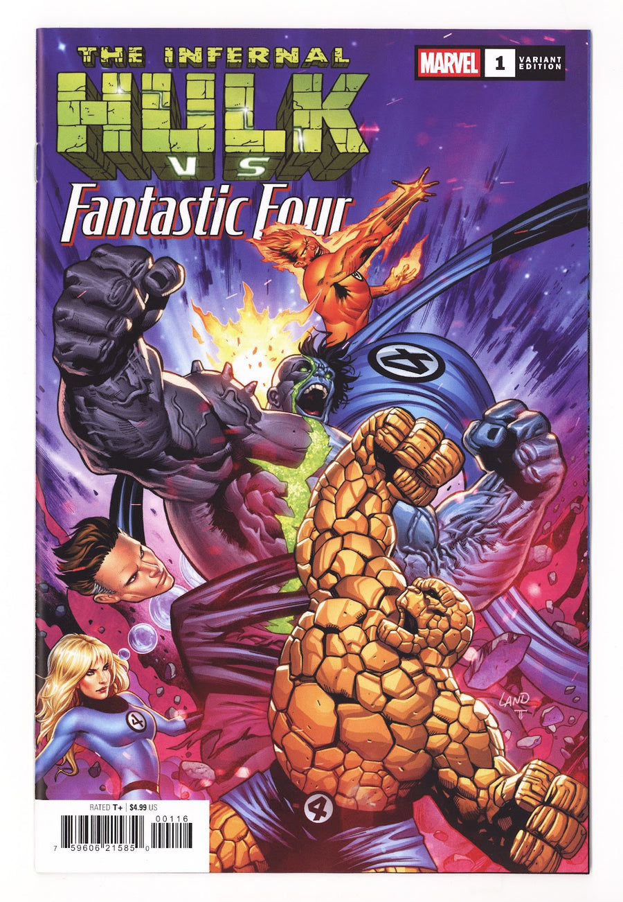 Infernal Hulk Vs. Fantastic Four #1 NM- (9.2) (2026) Land Incentive