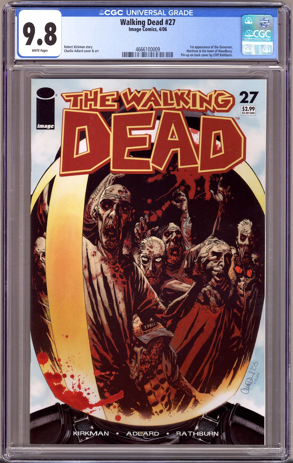 The Walking Dead   27 CGC 9.8 (NM/M)   (2006)     